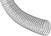 Duct Hose with Wear Strip for Corrosive Fumes