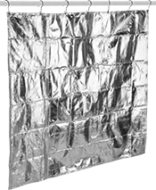 Image of Product. Front orientation. Curtains. Heat-Reflecting Curtains.