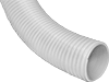 Smooth-Flow Duct Hose for Liquids