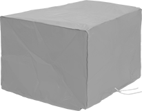 Image of Product. Front orientation. Tarps. Corrosion-Inhibiting Box-Shaped Tarps, Tarps with Drawstring.