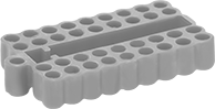 Image of Product. Front orientation. Bit Organizers. Bit Organizing Caddies, For 36 Bits.