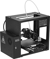 Image of Product. Front orientation. 3D Printers. Filament 3D Printers, LulzBot, Mini 3.