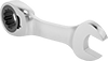Stubby Reversible Ratcheting Combination Wrenches