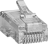 Unshielded Easy-Install Crimp-On Data Connectors