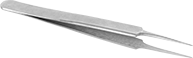 Image of Specification. Slim Pointed Tips. Front orientation. ZoomedIn view. Tweezers. Tweezers Sets.