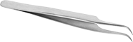 Image of Product. Front orientation. Tweezers. Tweezers, Curved Pointed Tips.