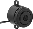 Image of Product. Front orientation. Audible Alarms. Panel-Mount Miniature Buzzers, Style C.