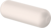 Image of Product. White Capsule. Front orientation. Stirring Bars. Capsule, White.