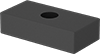 Nonmarring Encased Neodymium Rectangle Magnets