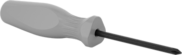 Image of Product. Front orientation. Plain-Grip Screwdriver, Number 1 Phillips Drive, 6-3/4" Overall Length.