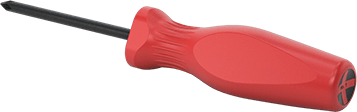 Image of Product. Back orientation. Plain-Grip Screwdriver, Number 1 Phillips Drive, 6-3/4" Overall Length.