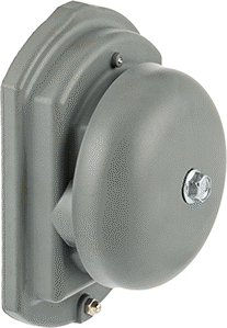 Image of Product. Front orientation. Bell, 120V AC, 4-1/4" Diameter.