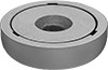 Encased Alnico Magnets with Unthreaded Hole