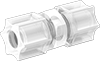 Plastic Compression Tube Fittings for Water