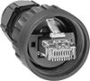 Screw-Together Wet-Location RJ45 Connectors and Cords