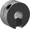 Support-Rail Shaft Collars