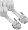 Image of Product. Front orientation. Telephone Cords. Handset Telephone Cords.