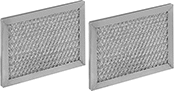 Image of Product. Front orientation. Louver Filters. Weather-Resistant Louvers for Enclosures.