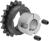 Image of ProductInUse. Front orientation. Pulley and Sprocket Bushings. Taper-Lock Bushings.