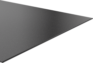 Image of Product. Front orientation. Recycled Slippery UHMW Polyethylene Sheet, Antistatic, 48" x 48", 1/4" Thick.