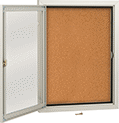 Image of Product. Front orientation. Bulletin Boards. Enclosed Bulletin Boards, 1 Window.