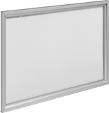 Image of Product. Front orientation. Sign Holders. Slide-In Framed Sign Holders .