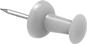 Image of Product. Front orientation. Push Pins. Style A.