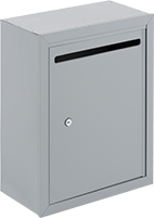 Image of Product. Aluminum Box. Front orientation. Drop Boxes. Drop Boxes, Aluminum.
