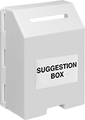 Image of Product. Screw-In Plastic Box (Shown with Label). Front orientation. Drop Boxes. Drop Boxes, Plastic, Screw In.