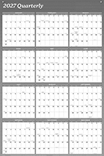 Image of Product. 365 Days (Back). Back orientation. Calendars. Wet Erase Calendar Sheets, For 365 Days.