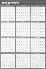 Image of Product. 365 Days (Back). Back orientation. Calendars. Wet Erase Calendar Sheets, For 365 Days.