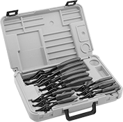 Image of Product. Front orientation. Retaining Ring Pliers. Fixed-Tip Retaining Ring Pliers Sets.