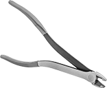Image of Product. Front orientation. Wire-Gripping Pliers. Long-Reach Wire-Gripping Pliers.