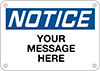 Made-to-Order Accident Prevention Signs