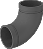 FM-Approved Medium-Pressure Iron and Steel Grooved-End Pipe Fittings
