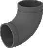 FM-Approved Medium-Pressure Iron and Steel Grooved-End Pipe Fittings