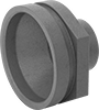 FM-Approved Medium-Pressure Iron and Steel Grooved-End Pipe Fittings