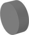 Image of Product. Front orientation. Pipe and Fittings. FM-Approved Medium-Pressure Iron and Steel Grooved-End Pipe Fittings, Caps, Grooved-End Clamp-On Male.