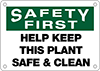 Housekeeping Signs