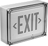 Washdown Backlit Exit Signs