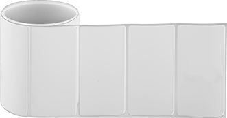 Image of Product. Front orientation. Label Printer Tape. Removable Thermal-Transfer Label Printer Tape for Clean Rooms.