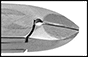 Image of Specification. Front orientation. ZoomedIn view. Contains Border. Oval Head. Wire Cutters with Carbide Blades.