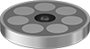 Encased Neodymium Disc Magnets