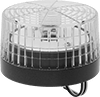 Pipe-Mount Low-Profile Dome Strobe Indicator Lights