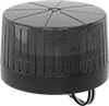 Pipe-Mount Low-Profile Dome Strobe Indicator Lights