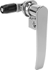L-Handle Roller-Cam Padlockable Cam Latches