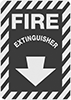 Glow-in-the-Dark Fire Equipment Signs