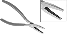 Image of Product. Tip Cutting Edge. Front orientation. Contains Inset. Wire Cutters. Wire Cutters, Cushion Grip, Tip Cutting Edge.