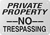 Security and Admittance Signs