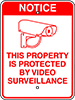 Illustrated Security and Admittance Signs